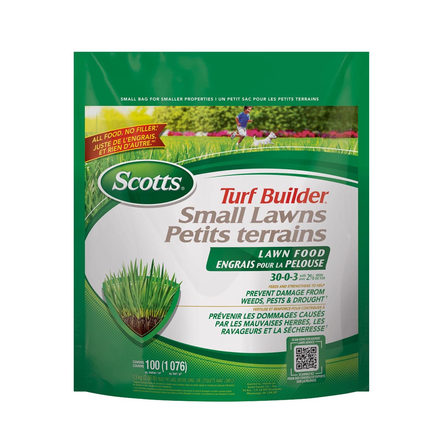 Engrais Pelouse Scotts Turf Builder 32-0-3, 100M²