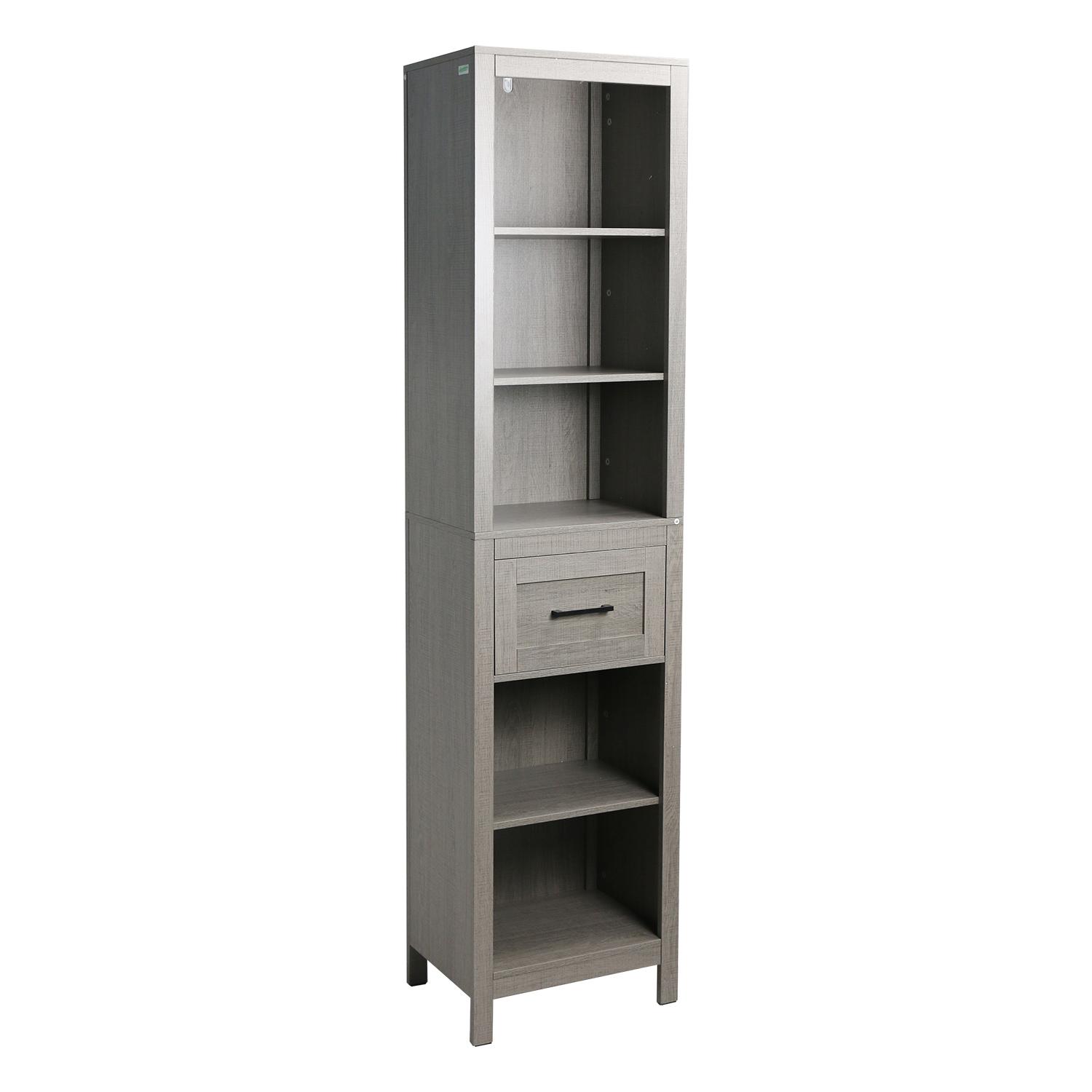 Armoire murale grise à assembler