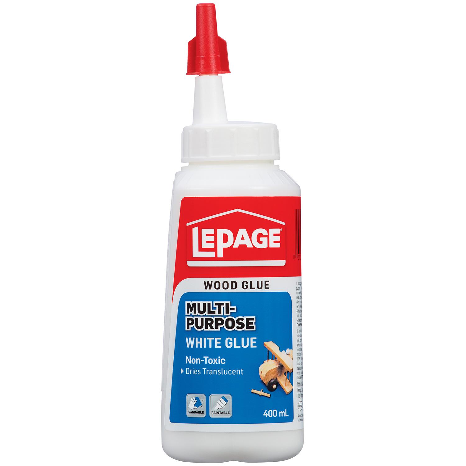 Colle blanche multi-usage LePage non toxique 3L