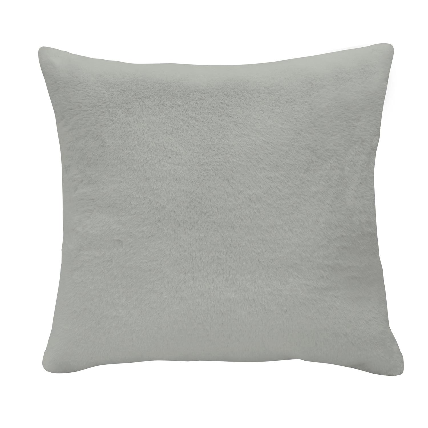20" x 20" Charcoal Serenity Textured Cushion
