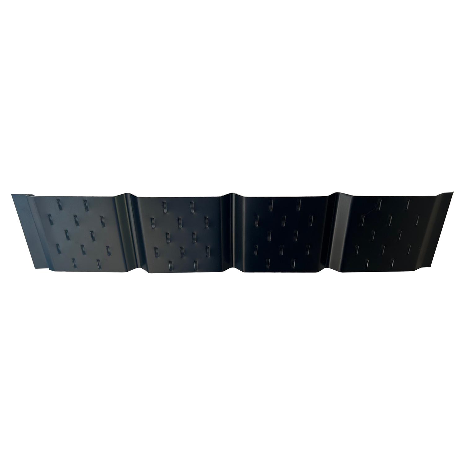 Fascia 8" face nervurée 9’10" noir
