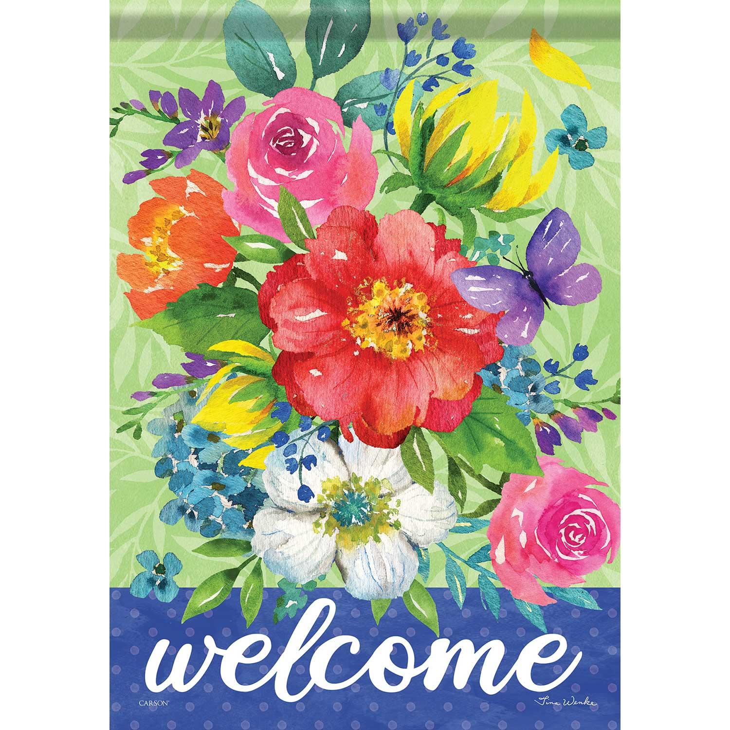 Summer Flag Floral Spray