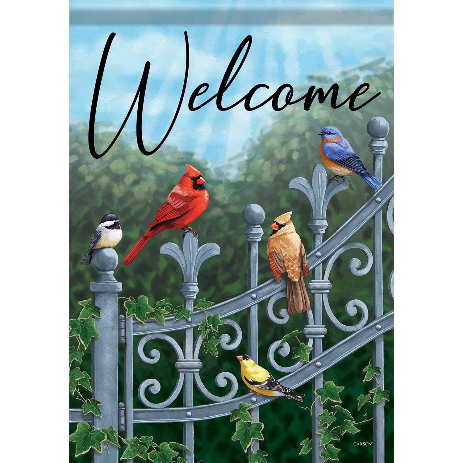 Summer Large Flag Garden Gate