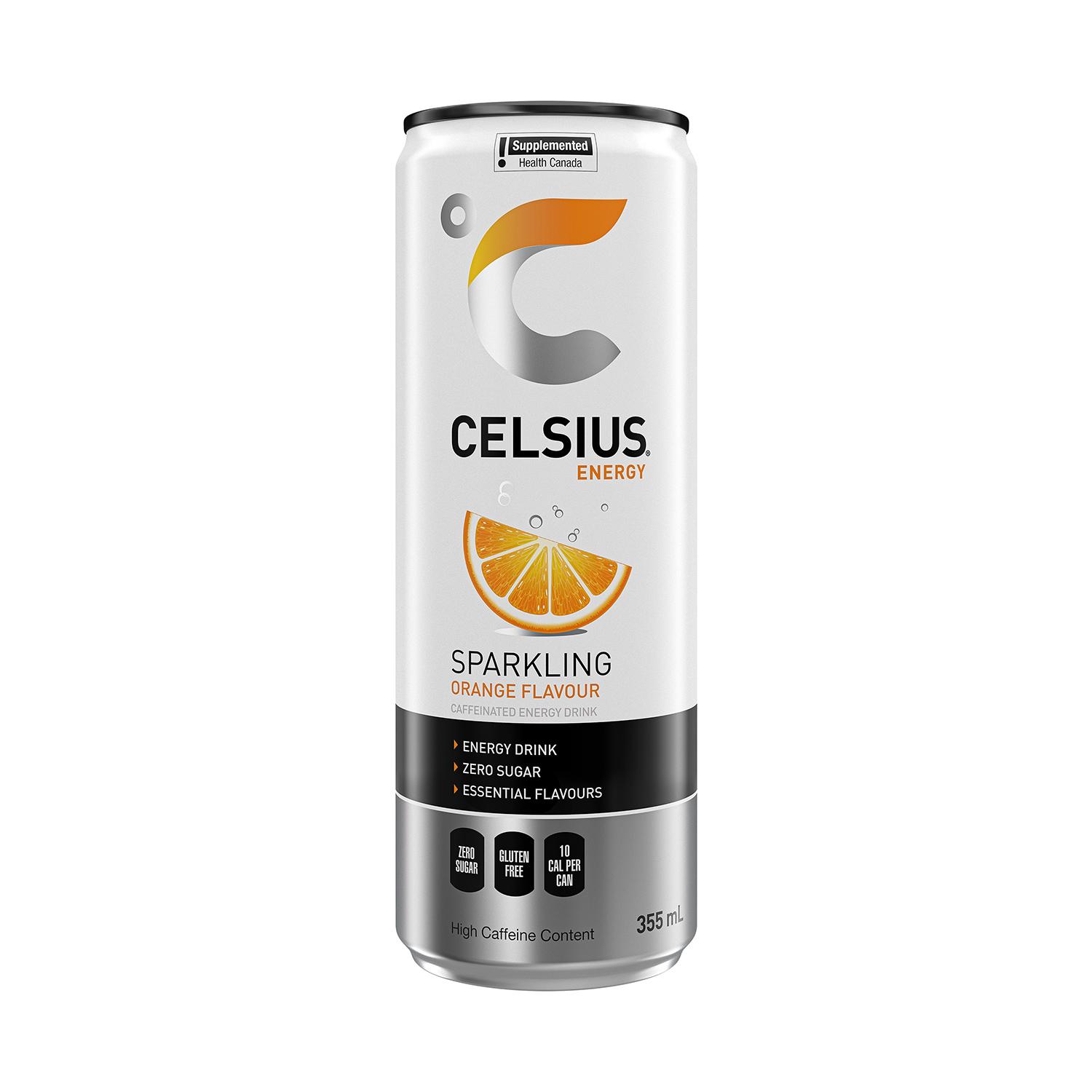 Celsius Orange Flavor 355mL