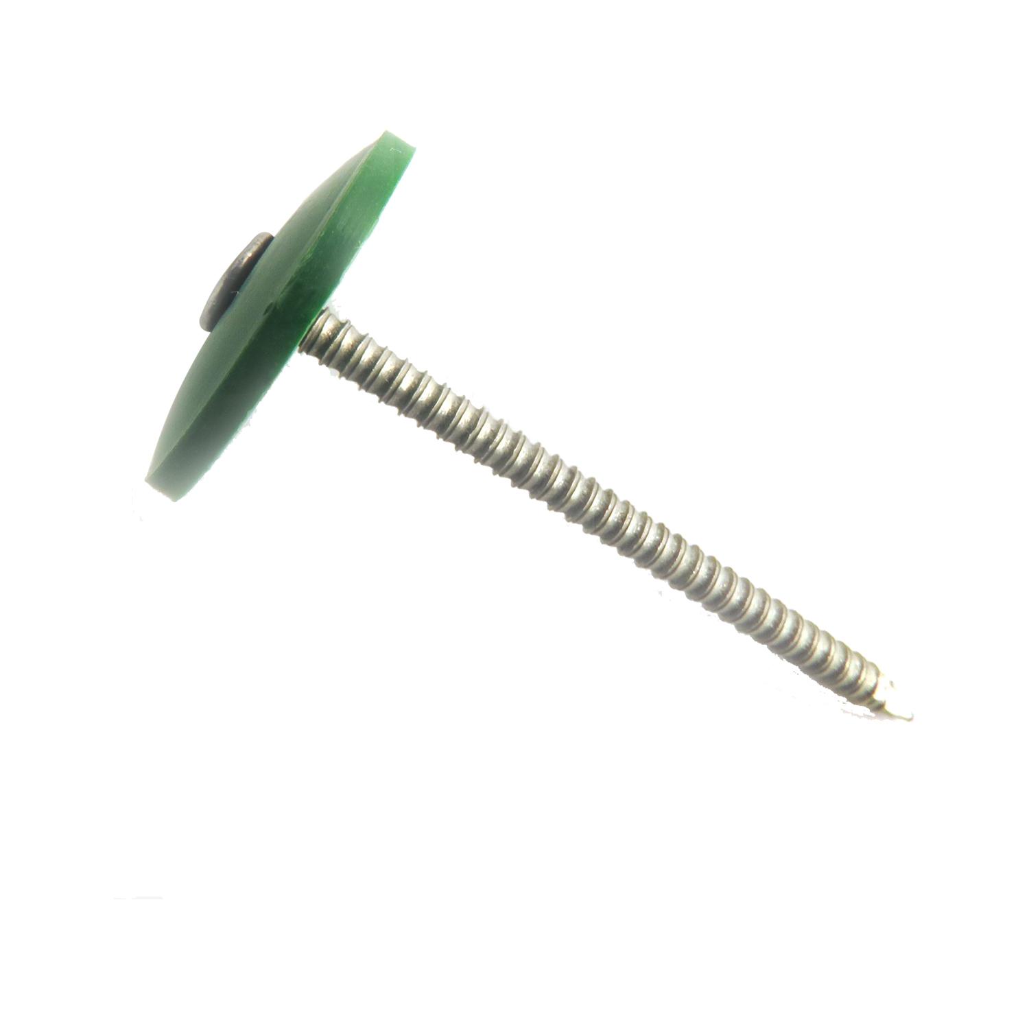 2" Plastic Top Nails- 100 Pieces
