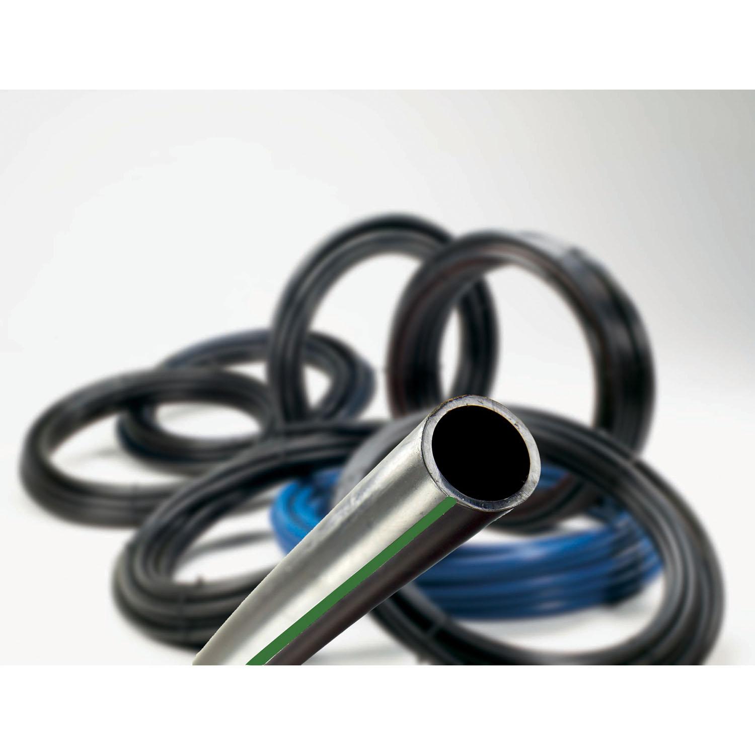 Pipe Poly 1-1/4" x 100' 100 PSI CSA Green Stripe