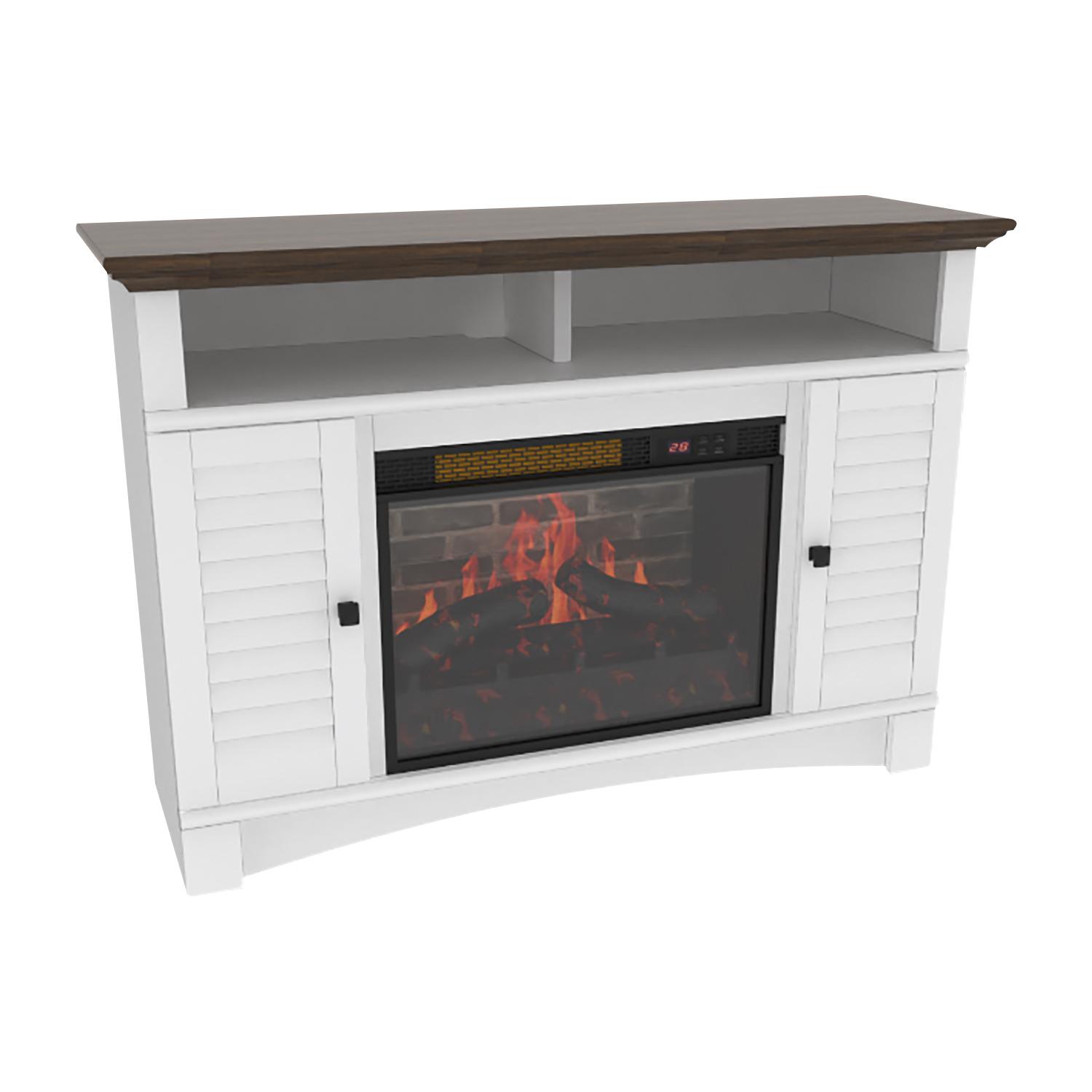 GHP Ashcroft 48" Infrared Media Center Electric Fireplace