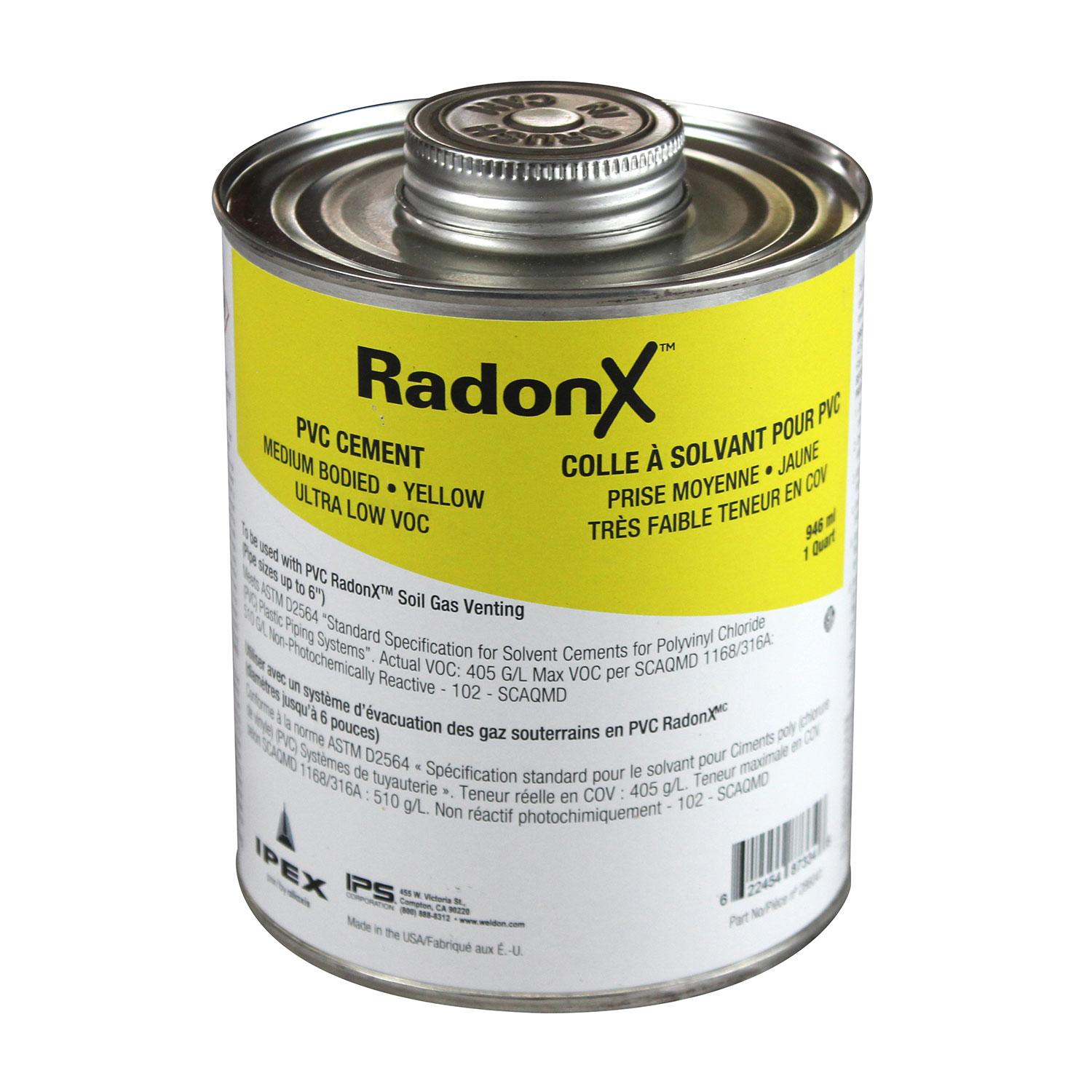 Ciment PVC SGV 946ml - RadonX