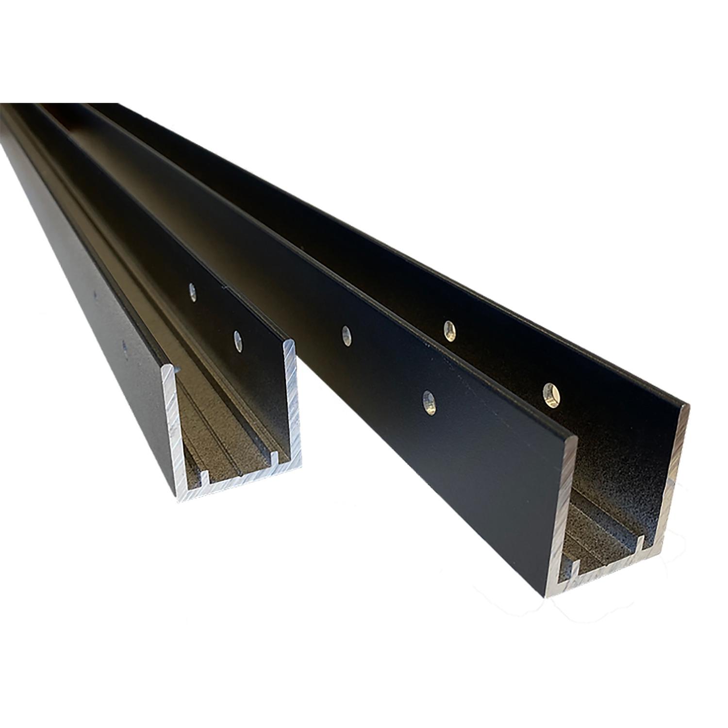 Rails en U Oslo pour Planches jusqu’à 1-1/8’’ - 2/Pack