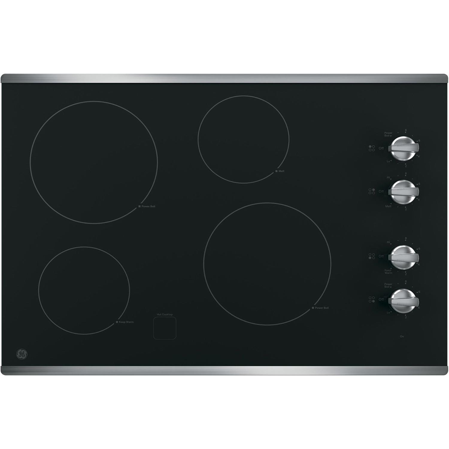 Table de cuisson encastrée électrique de 30 pouces
