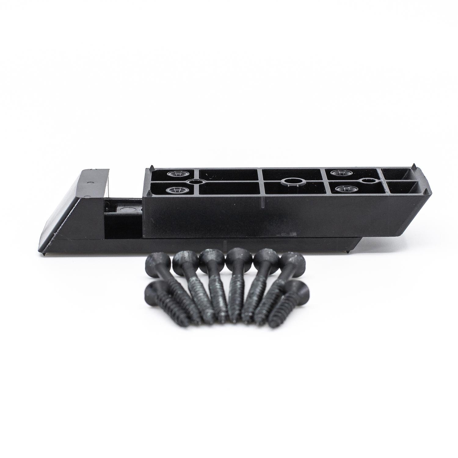 Shadow Rail 2x4 Stair/Black- 2/Pack
