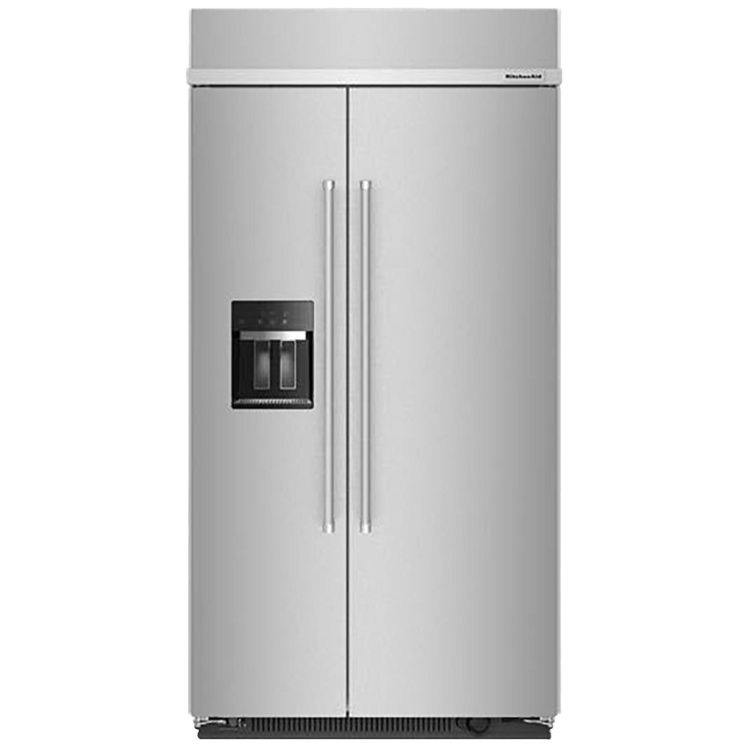 42" 25.1 Cu.Ft. Built-In Side-By-Side Refrigerator