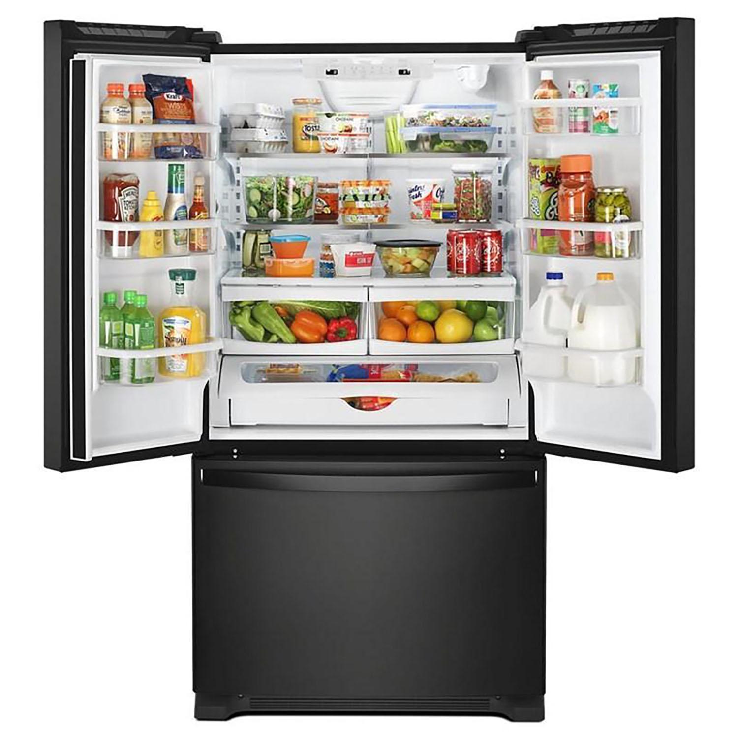 Réfrigérateur 33" 22,1 pi³ 3 portes avec machine à glaçons