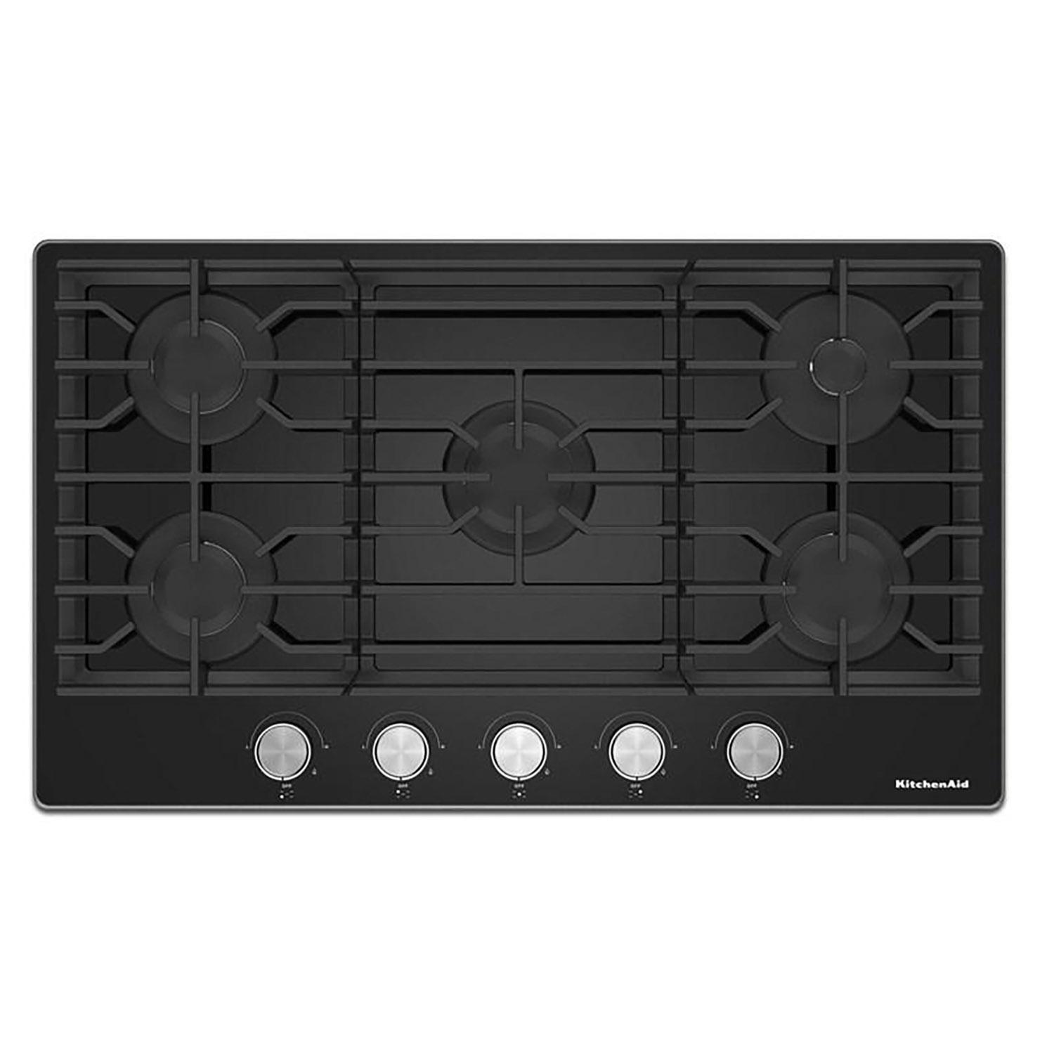 36" Built-In Gas Cooktop With 5 Burners