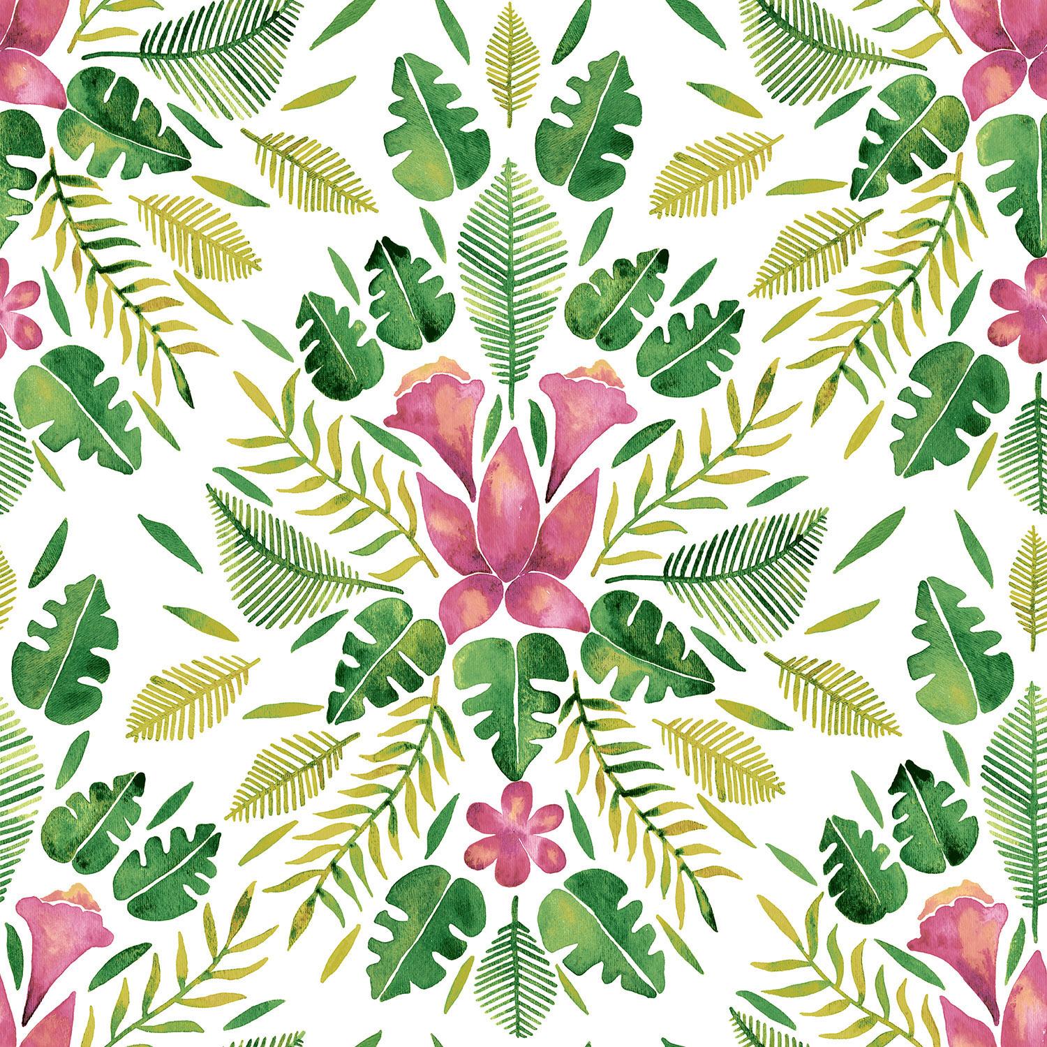 Tropic Green Nuwallpaper Peel And Stick