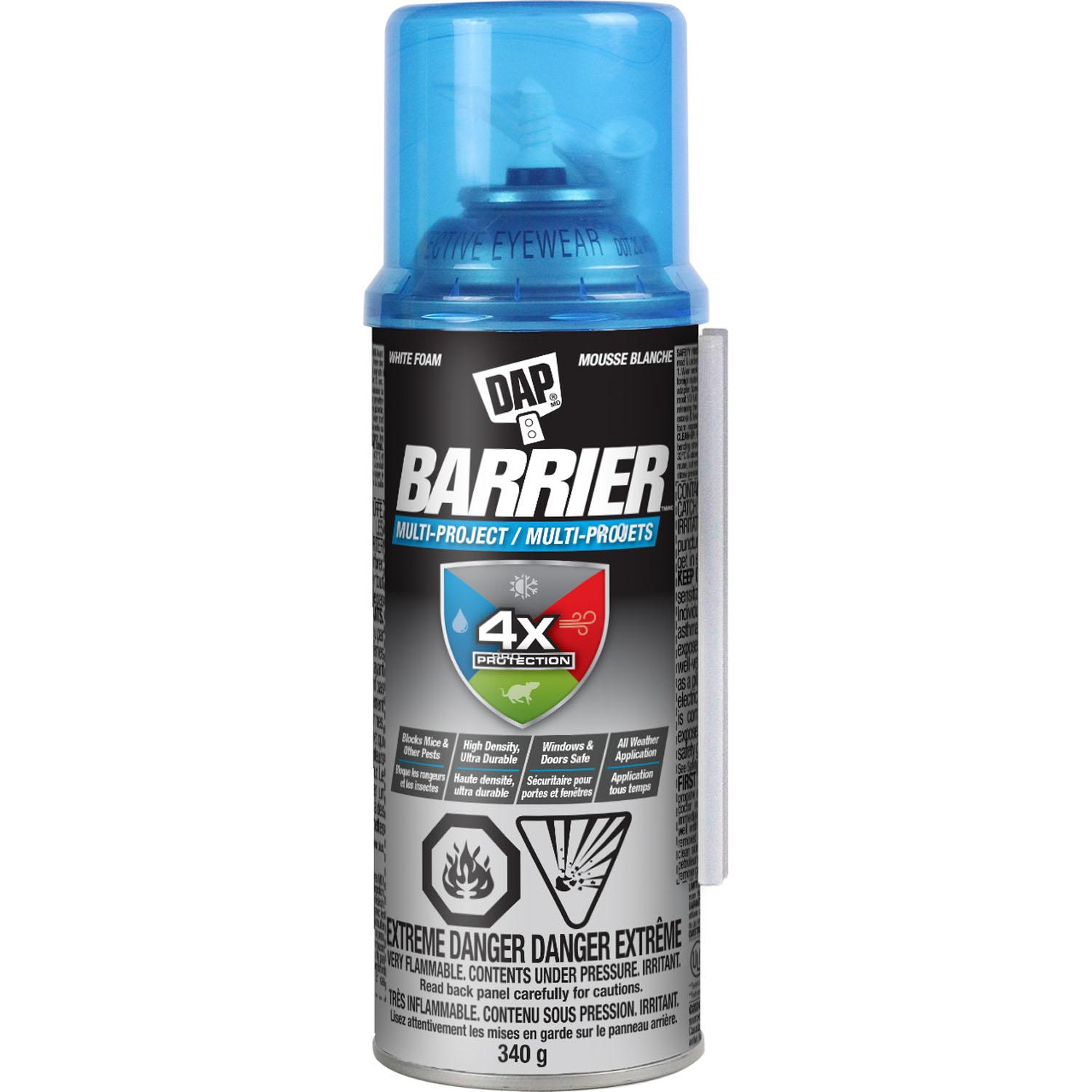Scellant mousse multi-projets DAP Barrier 12oz