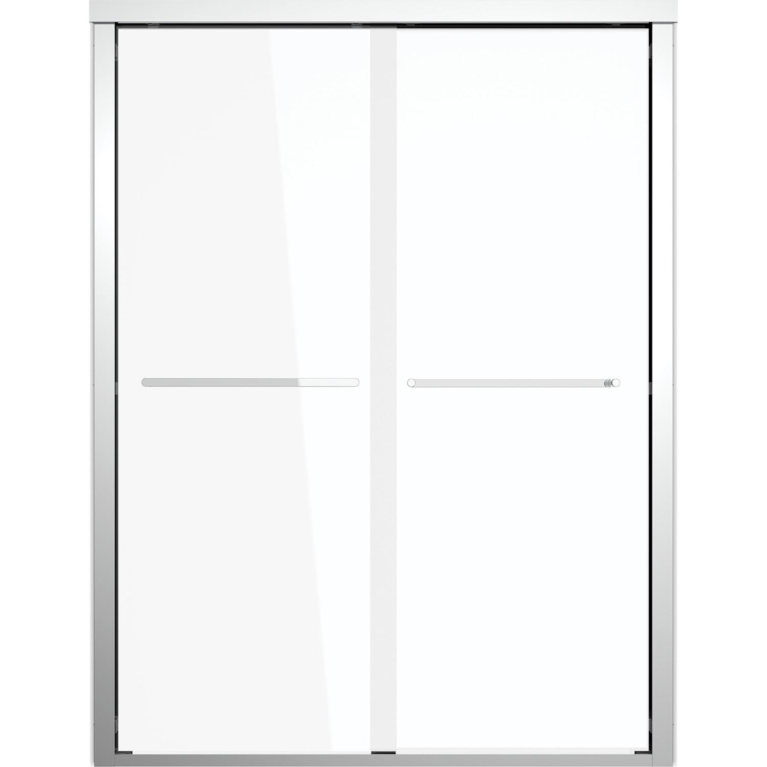 Porte de Douche Coulissante Maynor 52"-56" x 73" Chrome