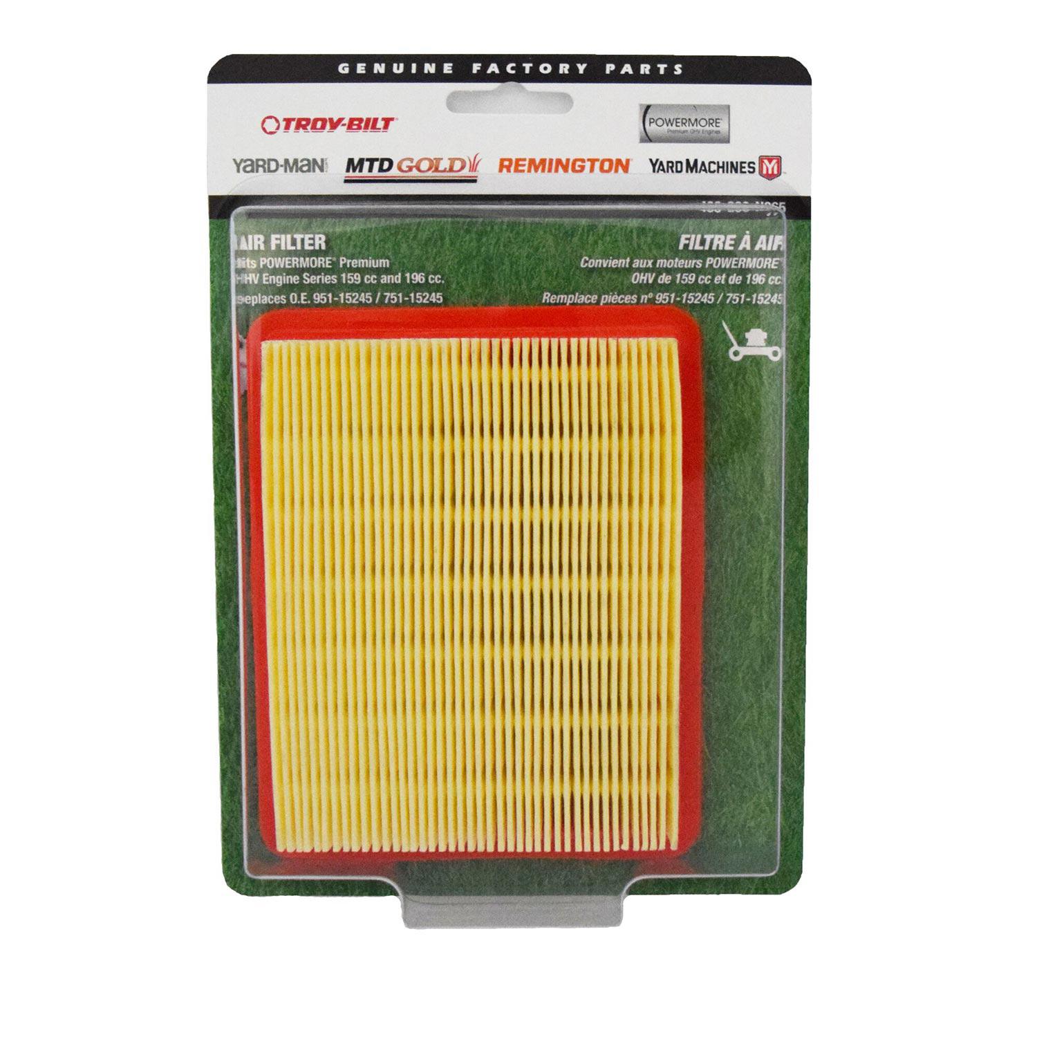Filtre à air Powermore 159CC/196CC (Oe # 951-15245)