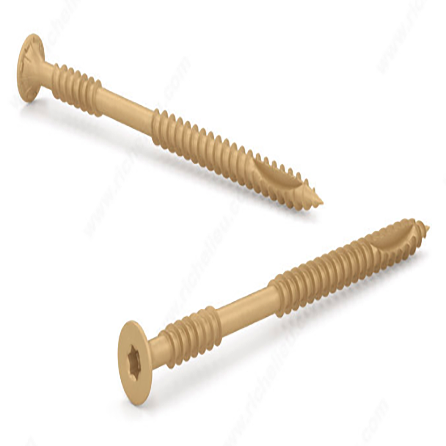 9 x 1-3/4 Pwr Evo Double Thread Screw Tan-400/Pack
