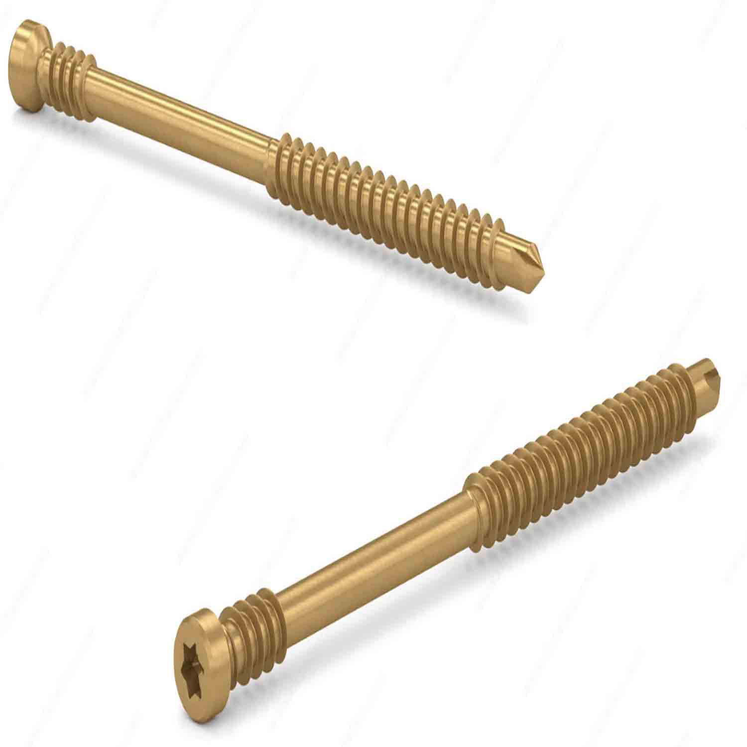 7x1-5/8 Pwr Fit Double Thread Drill Tip Trim Screw-100/Pack