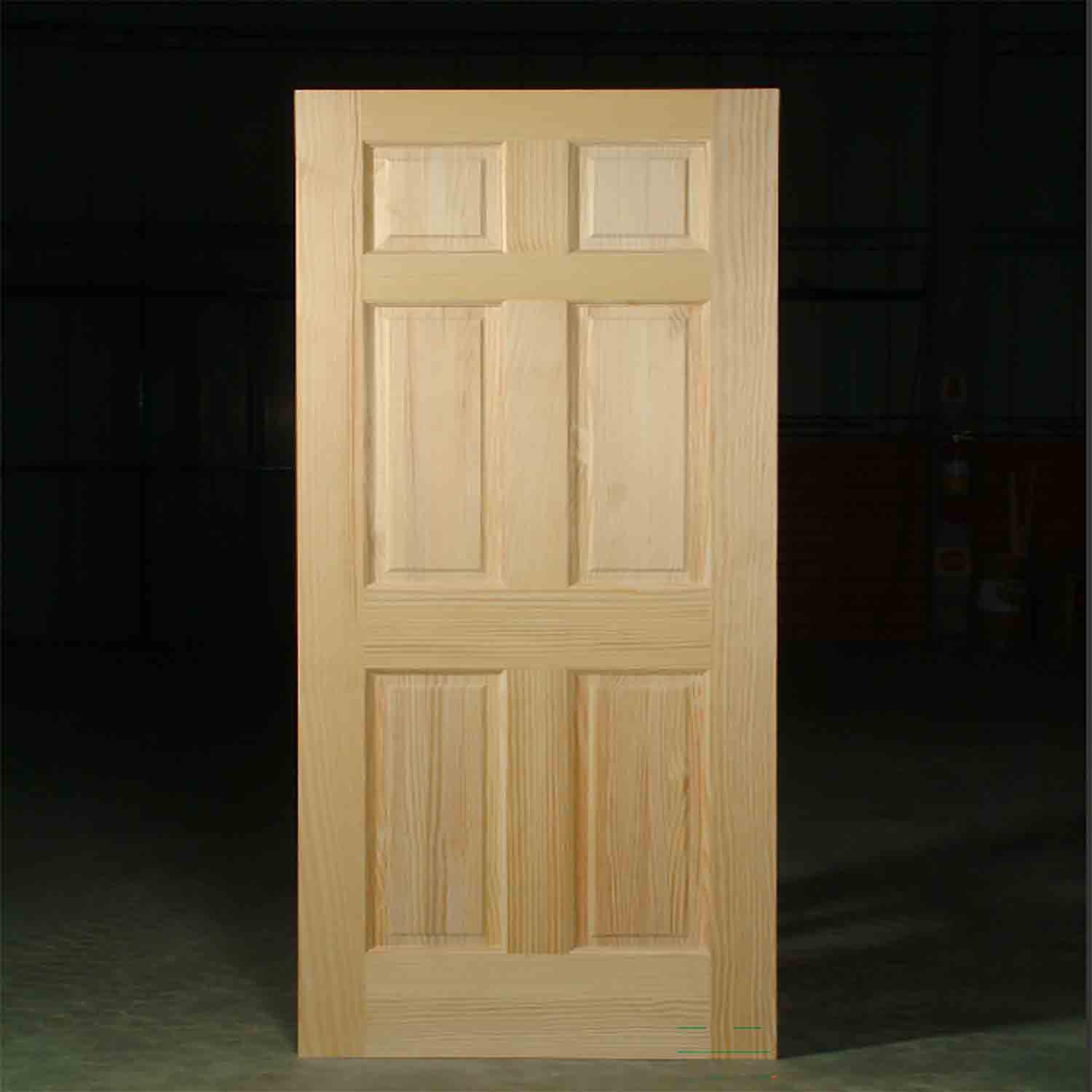 28" x 80" 6-Panel Pine Radiata Interior Door
