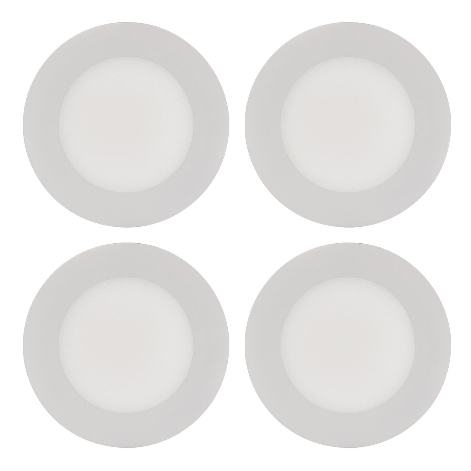 4" ThinLED Basic Plastic Trim-4/Pack