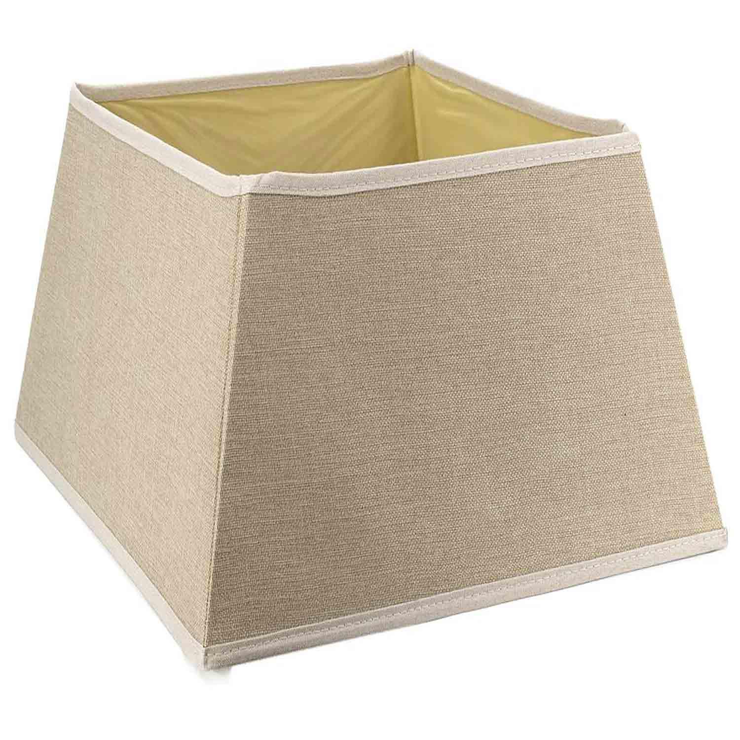 Tree Skirt Square Burlap 19"