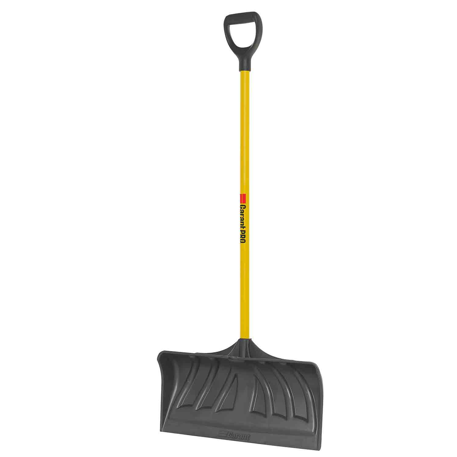 24'' Poly Snow Pusher with Fiberglass Handle