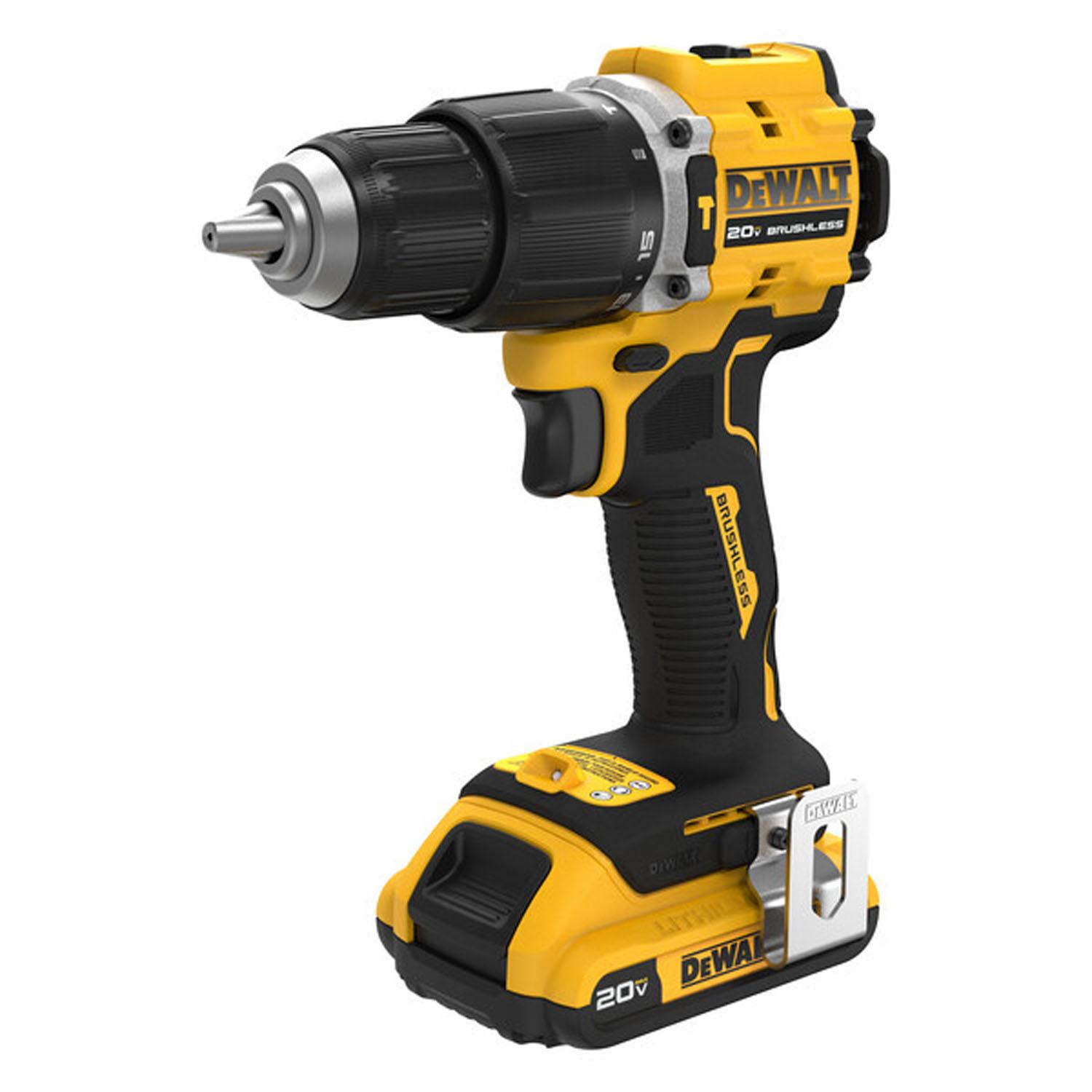 Kit Perceuse à Percussion Sans Fil 20V 1/2" DEWALT ATOMIC