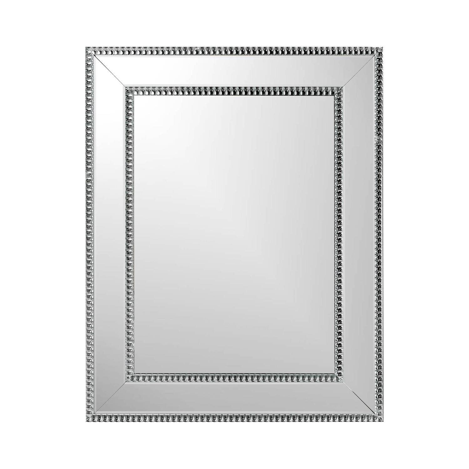 Miroir de vanité 24" x 30" avec cadre en verre
