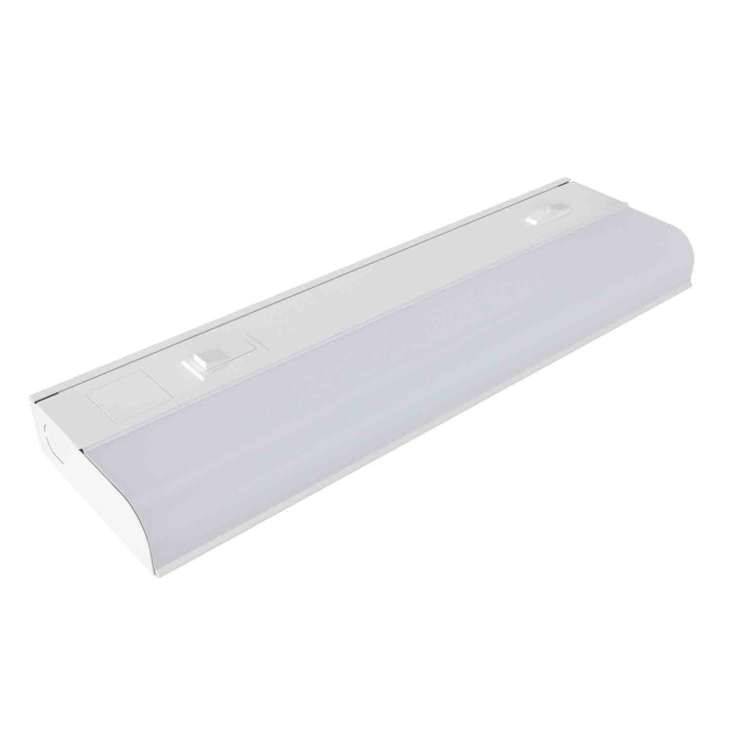 12" Directwire Adjust White Dimmable Undercabinet Light