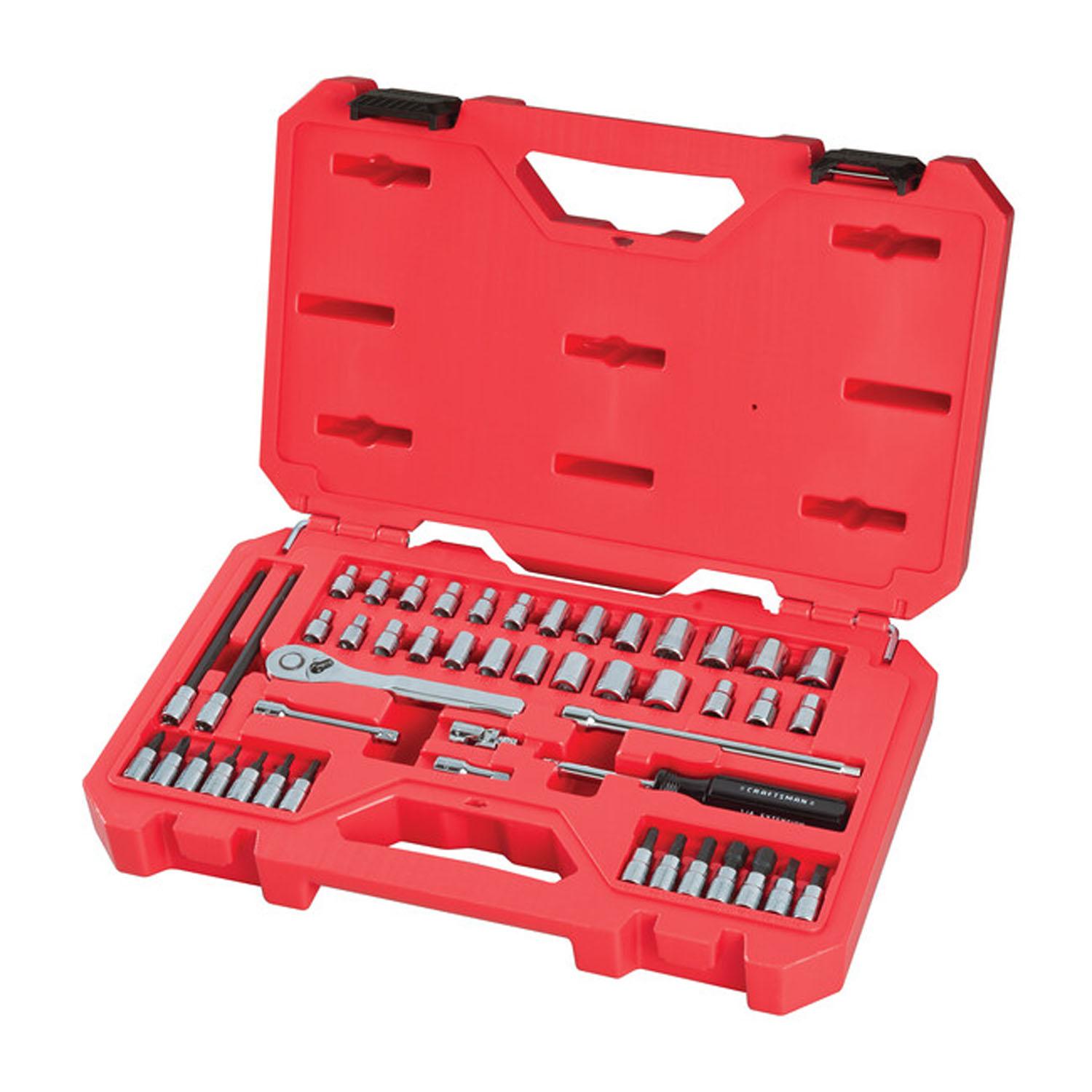 48 Piece 1/4" Drive Mechanics Tool Set