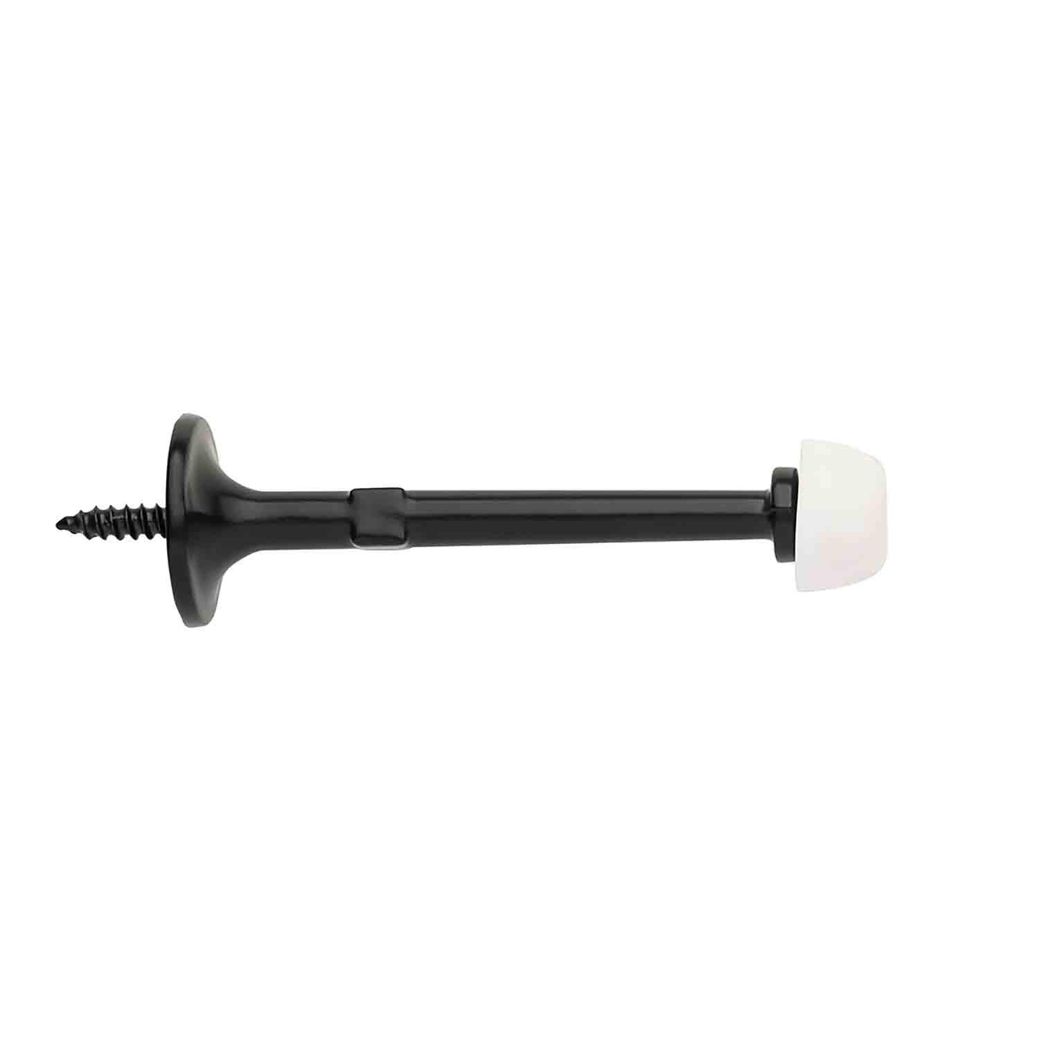 2-7/8" Solid Metal Door Stop-Matte Black
