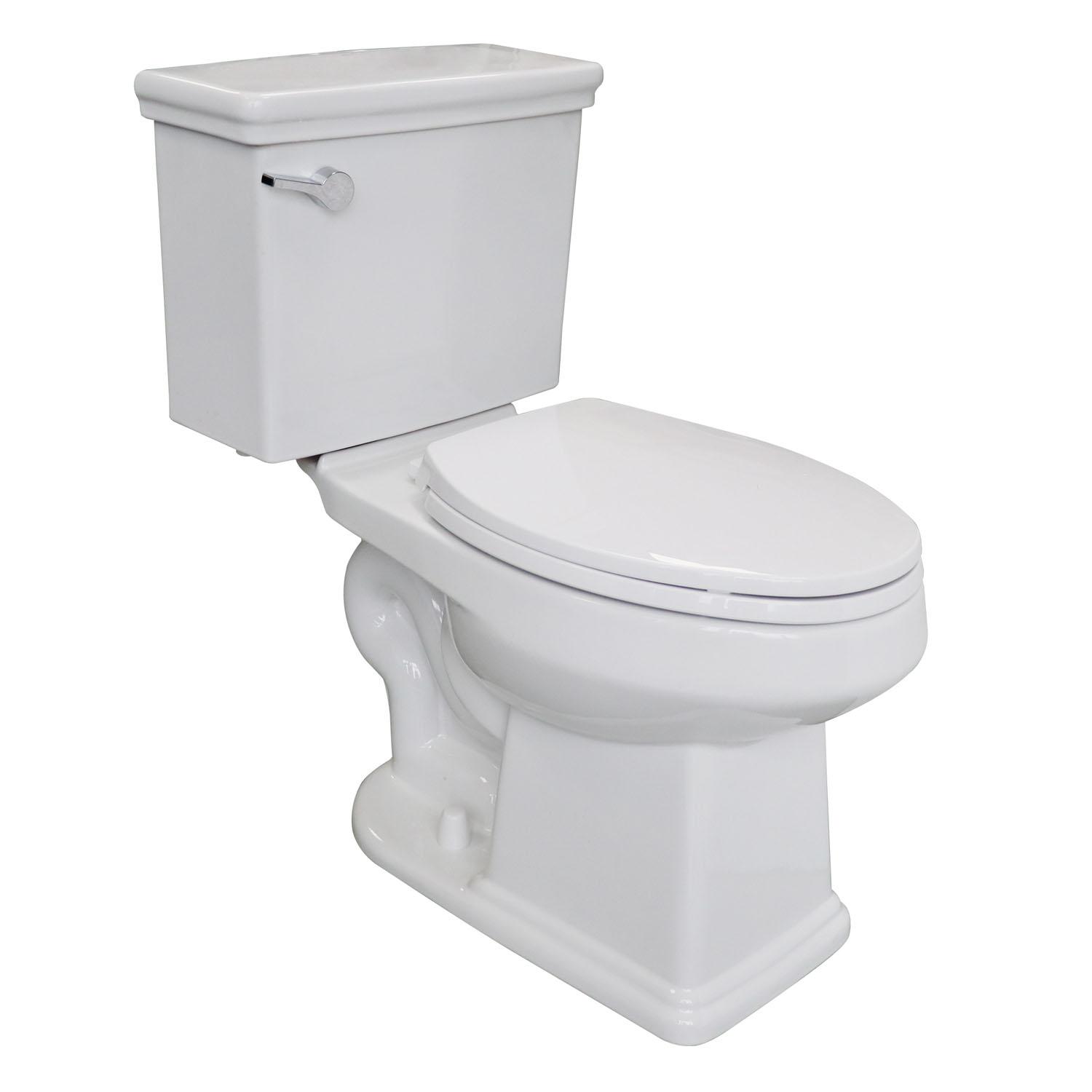 Toilette Designer 4.8LPF allongée 2 pièces