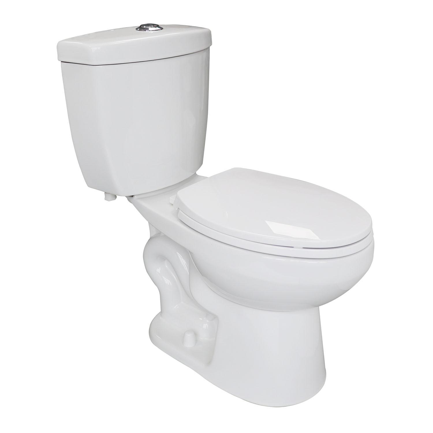 Bella 3.5-4.8LPF Elongated Front Dual Flush 2 Piece Toilet