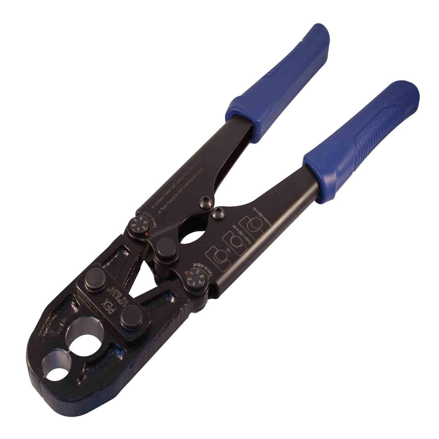 1/2" & 3/4" Pex Pipe Combo Crimp Tool
