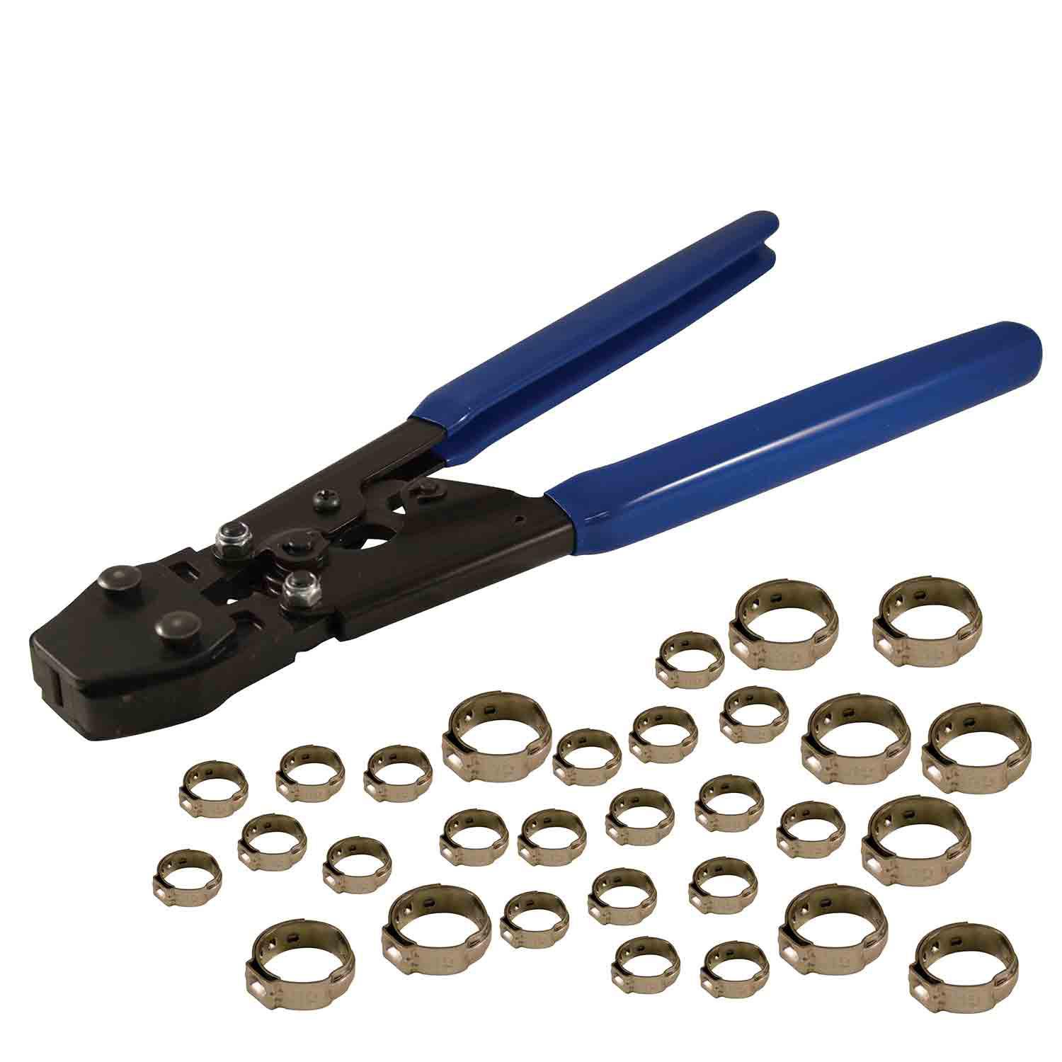 20 1/2" & 10 3/4" SS Cinch Clamp Combo Crimp Tool Kit