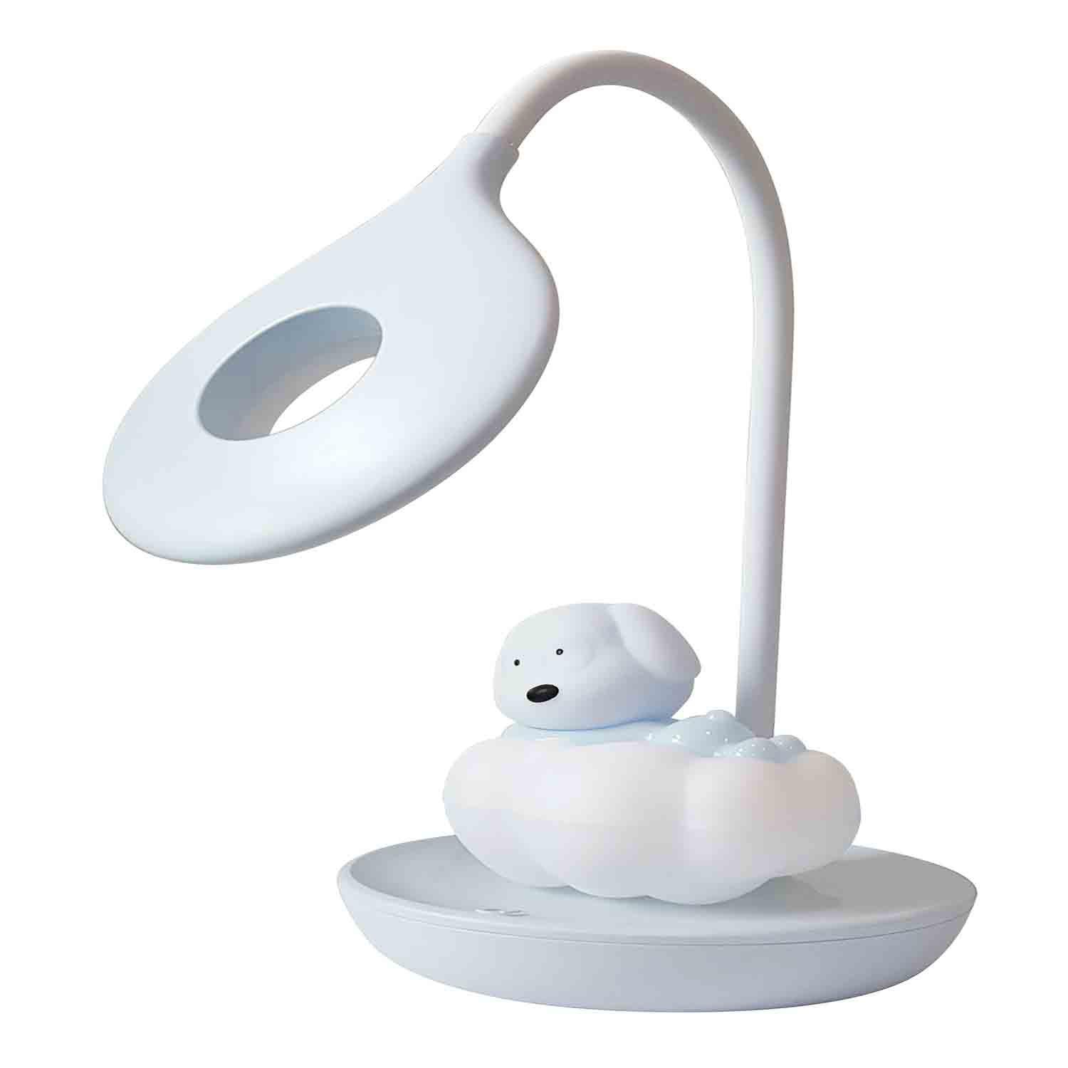 Lampe LED Blue Cloudy Doggy - 5 niveaux de luminosité
