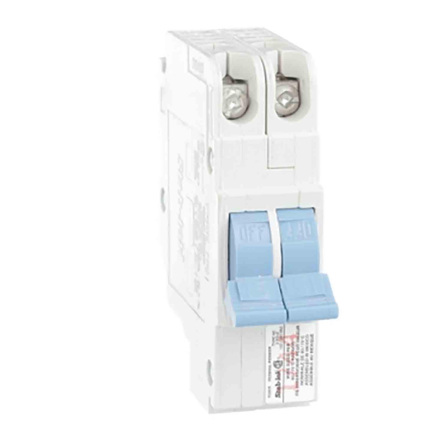 Double Pole 15 Amp Stab-Lok (NC) Plug-On Circuit Breaker