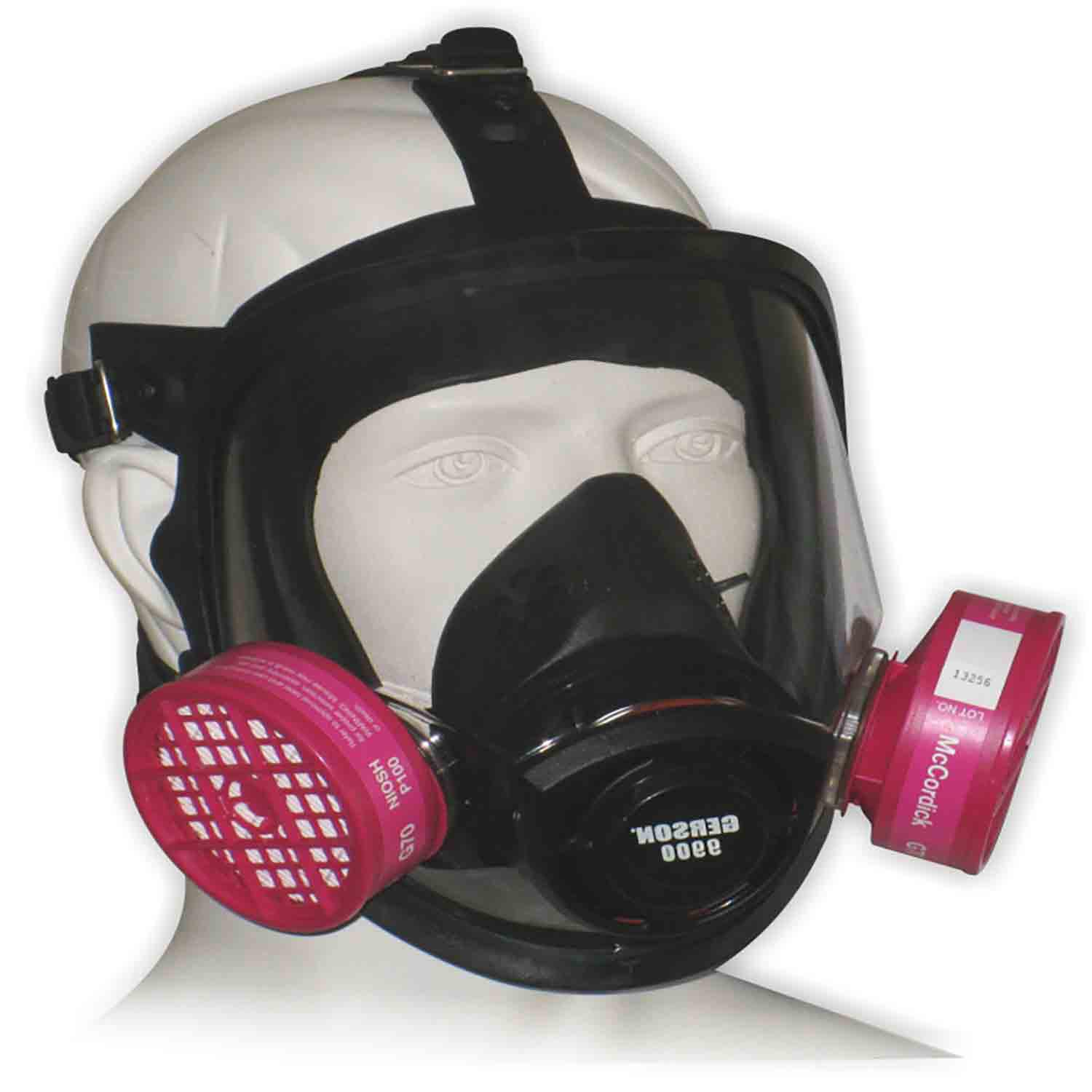 Dual-Cartridge Full Face Respirator