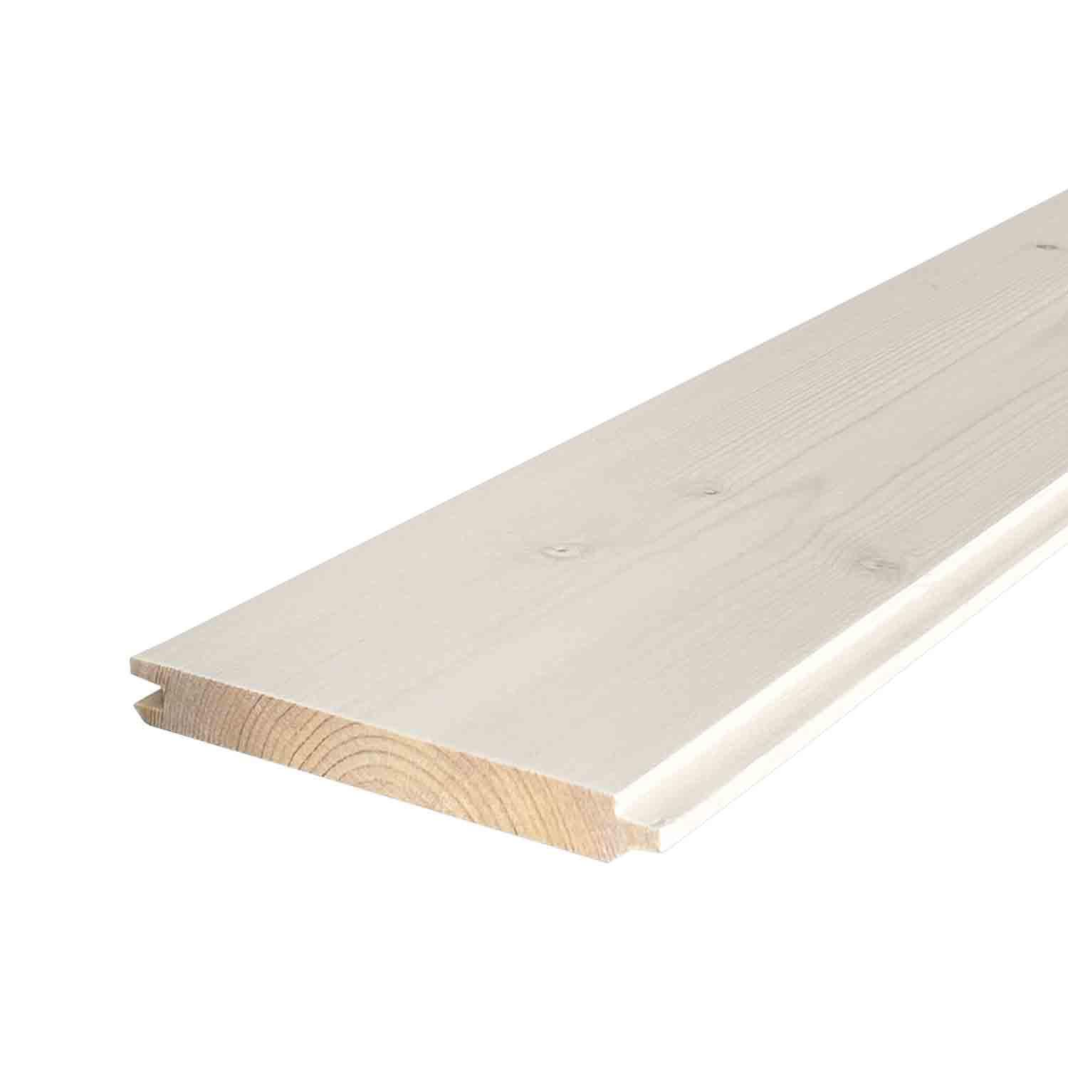 Pin Shiplap Pickled Pine 1 x 6 x longueur aléatoire