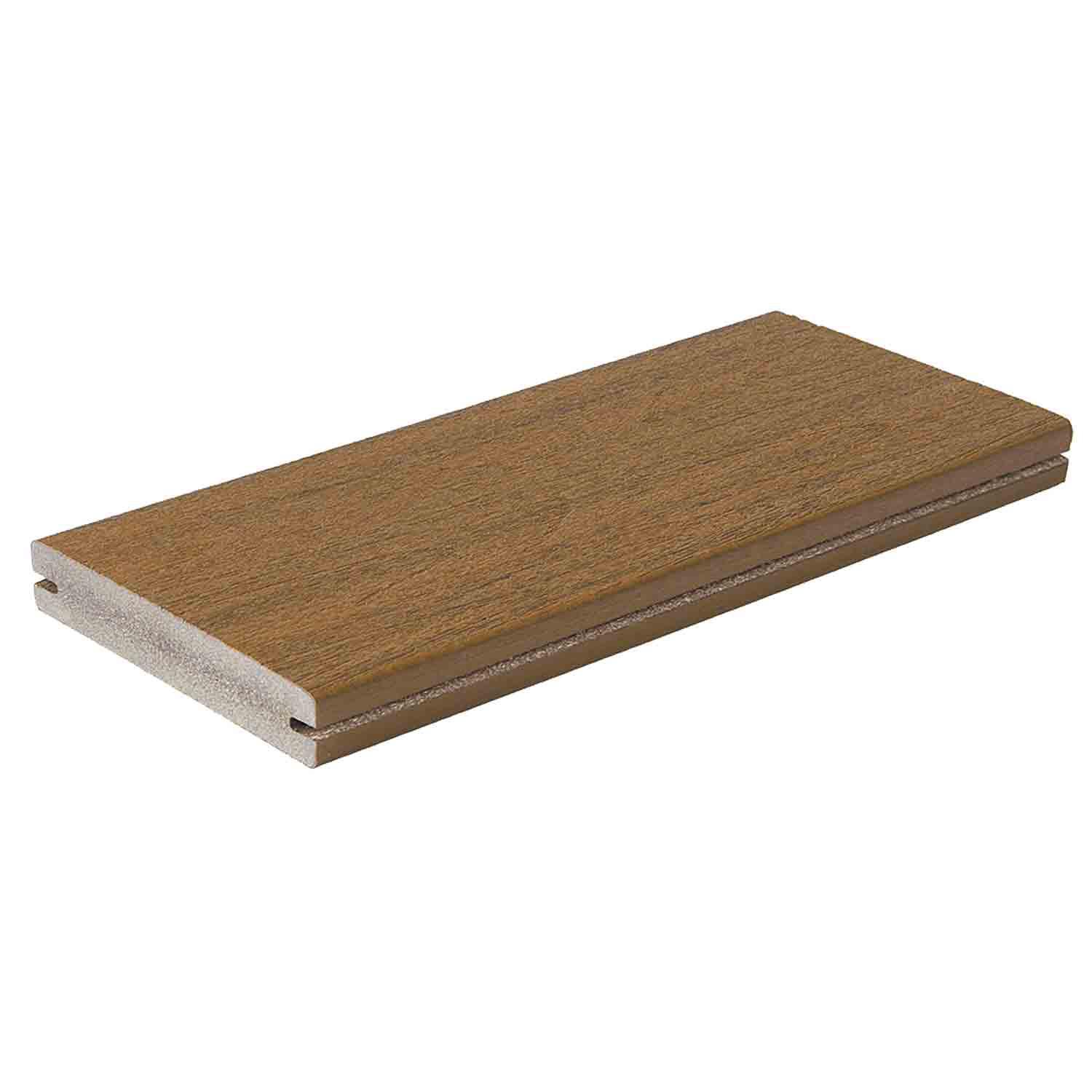 Terrasse composite Fiberon Symmetry rainurée 20’ Warm Sienna