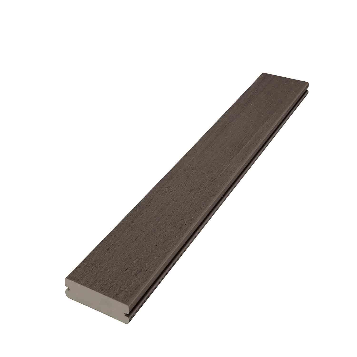 12' Weathered Cliff Fascia Promenade PVC Decking