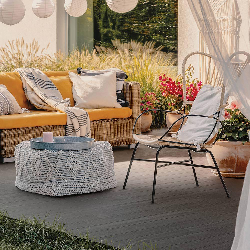 12' Earl Grey Fascia Sanctuary Composite Decking