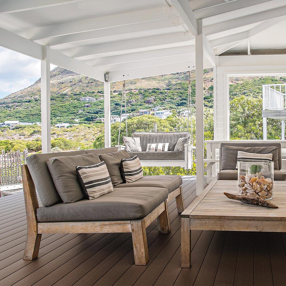 12' Espresso Riser Sanctuary Composite Decking