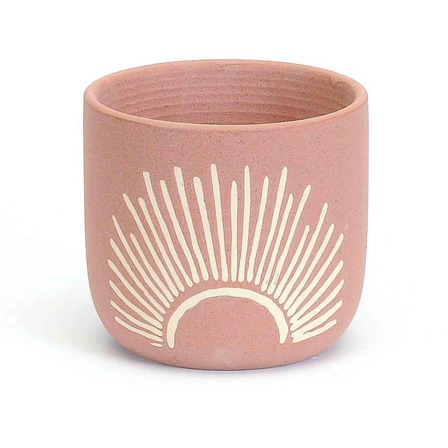 Pot Sunburst moyen 5.75"