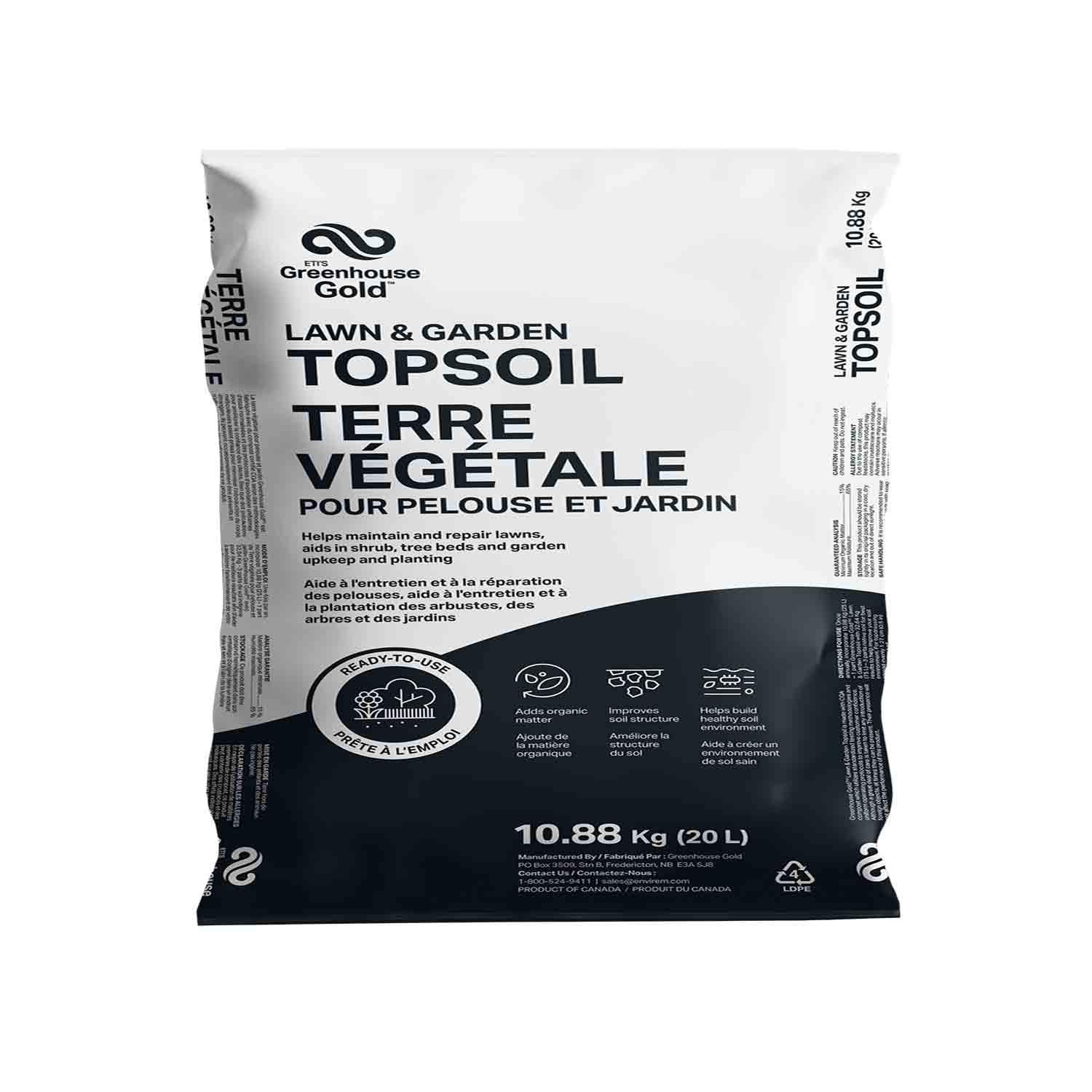 Greenhouse Gold Topsoil 20L