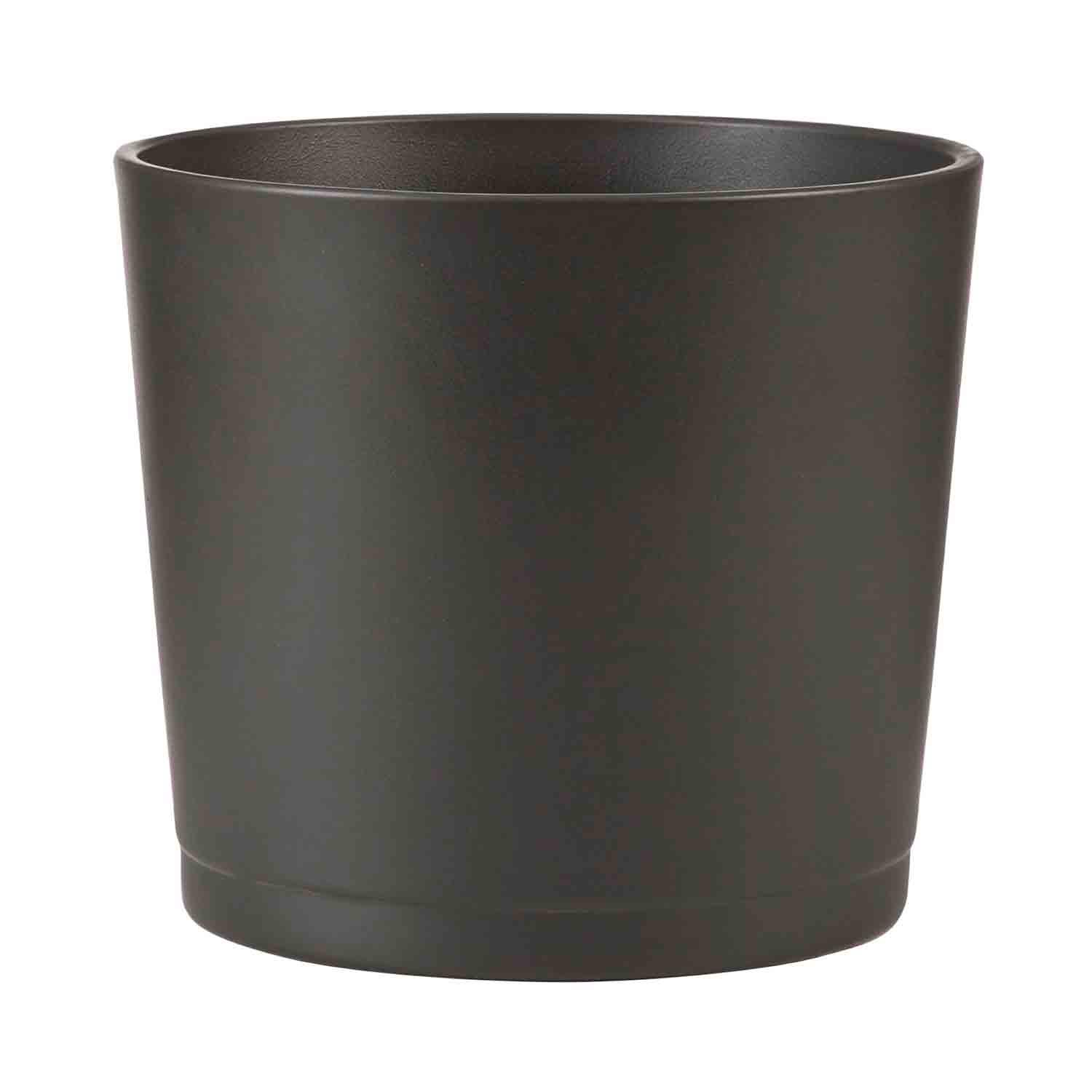 Pot céramique noire mate Anthrazit 8.5"