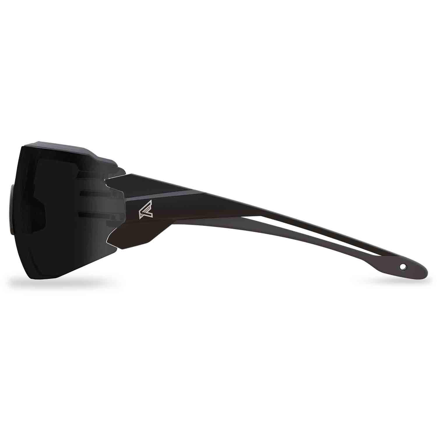 Taven Safety Glasses Gray TPR Vapor Shield Smoke Lens-Black