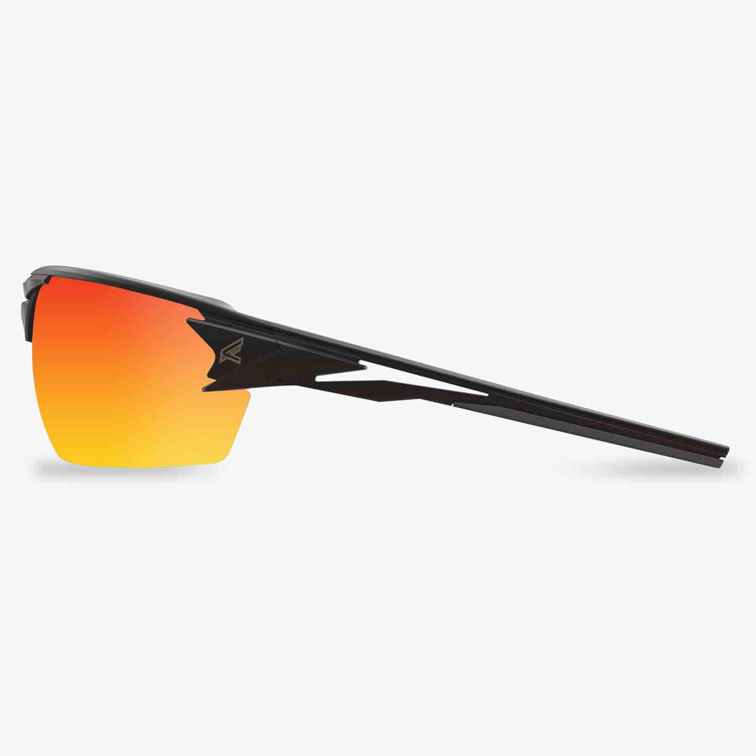 Pumori Safety Glasses Aqua Precision Red Mirror Lens-Black